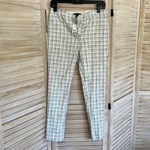 Ann Taylor The Ankle Pant Size 2 Black and White NWT
